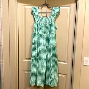 Old Navy Gingham Maxi Dress